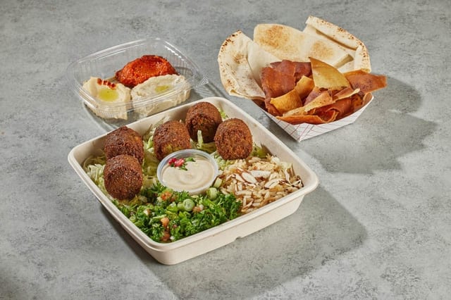 Vegetarian Platter.